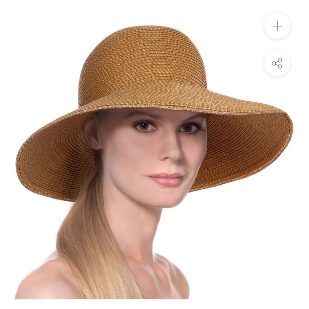Eric Javits packable straw hat